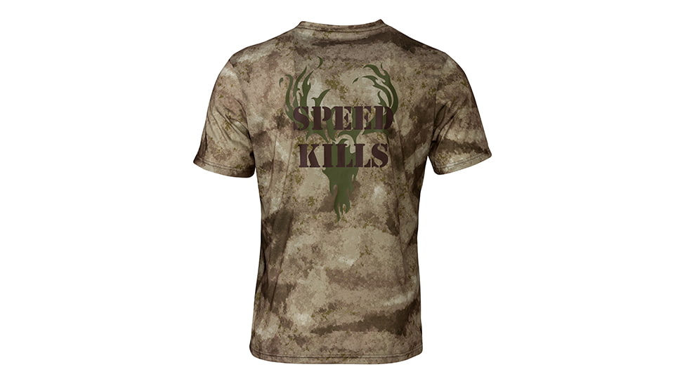 Browning Mens Speed T-Shirt, A-Tacs Au, 2XL, 3018250805