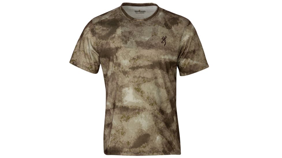 Browning Mens Speed T-Shirt, A-Tacs Au, Large, 3018250803