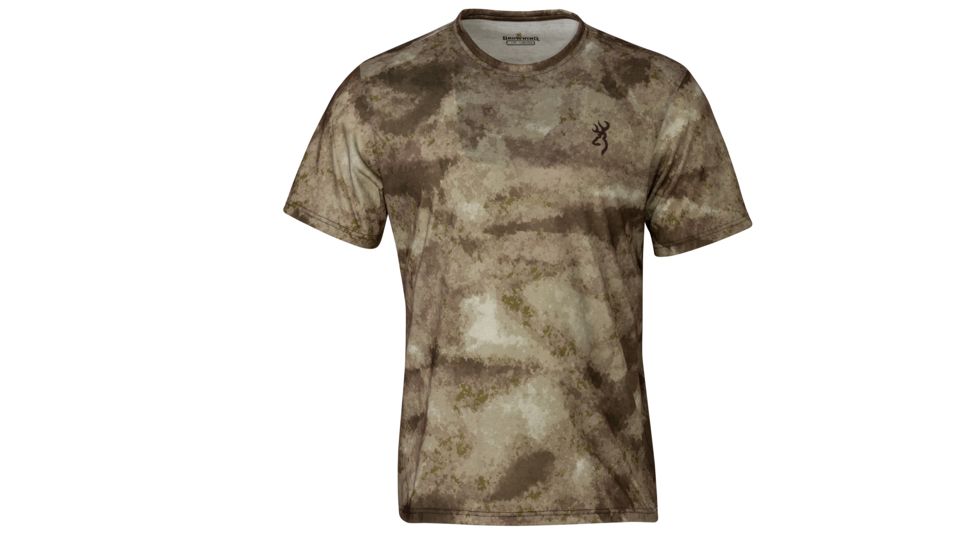 Browning Mens Speed T-Shirt, A-Tacs Fg, Small, 3018250901