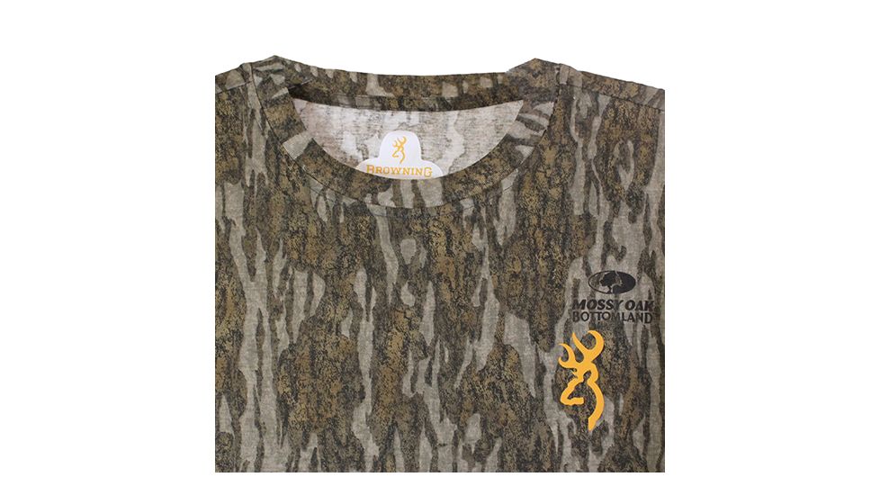 Browning Wasatch Long Sleeve Shirt - Mens, Mossy Oak Bottomlands, Medium, 3017821902