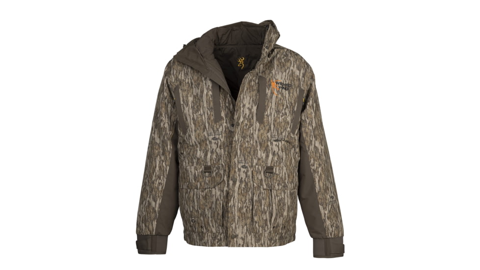 Browning Wicked Wing Cold Front Parka - Mens, Medium, Mossy Oak Bottomland, 3030011902
