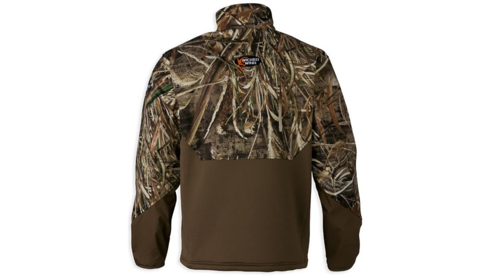 Browning Wicked Wing Timber 1/4 Zip S/S Top,Realtree Max5,L 3016257603
