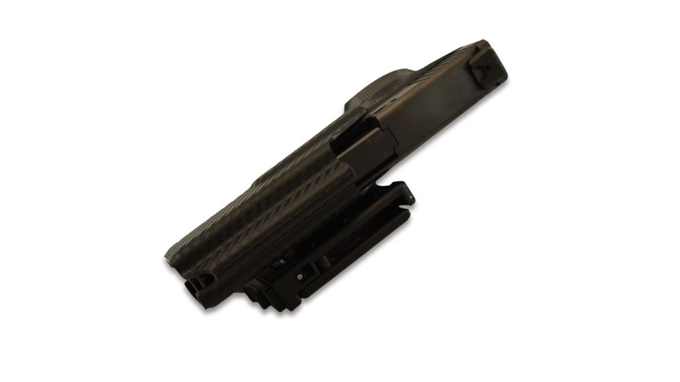 Black Scorpion Outdoor Gear IDPA New Gen Pro Competition Holster for Glock34, Right Hand, Carbon Fiber, HC03-IDPA1-GL34CFRH