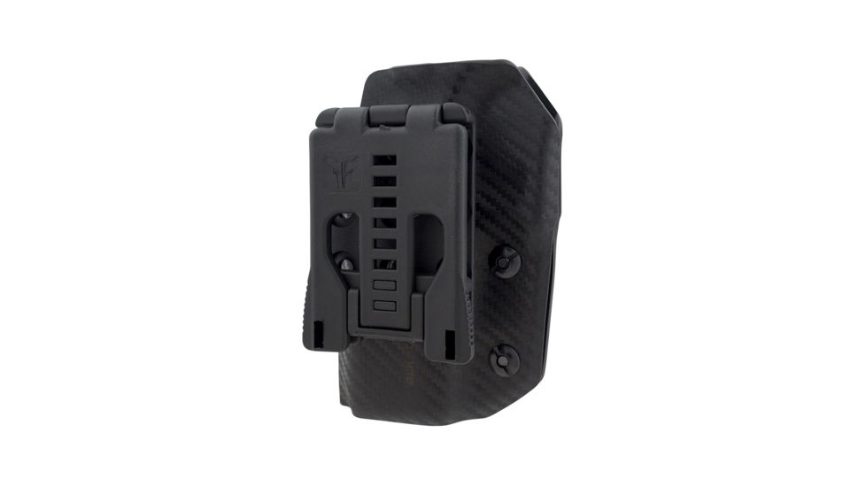 Black Scorpion Outdoor Gear IDPA New Gen Pro Competition Holster for Glock34, Right Hand, Carbon Fiber, HC03-IDPA1-GL34CFRH