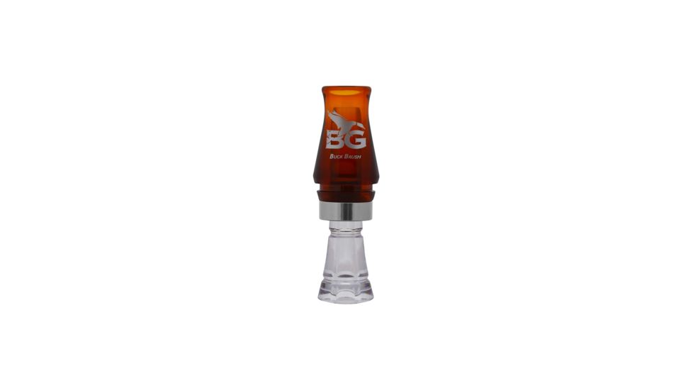 Buck Gardner Buck Brush Single Reed, Polycarbonate, Bourbon/Clear BB3-BRB/C