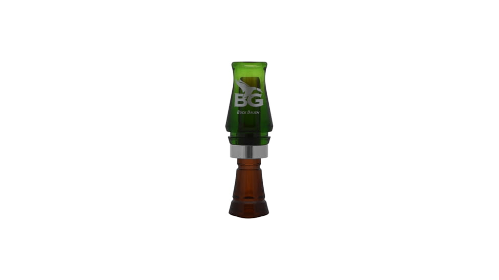 Buck Gardner Buck Brush Single Reed, Polycarbonate, Camo Green/Smoke BB3-CG/S
