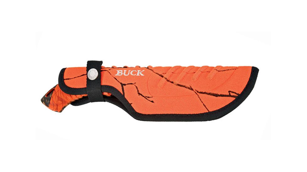 Buck Knives Omni Hunter Heavy Duty Polyester Sheath, Mossy Oak Blaze, 0393-15-CM9