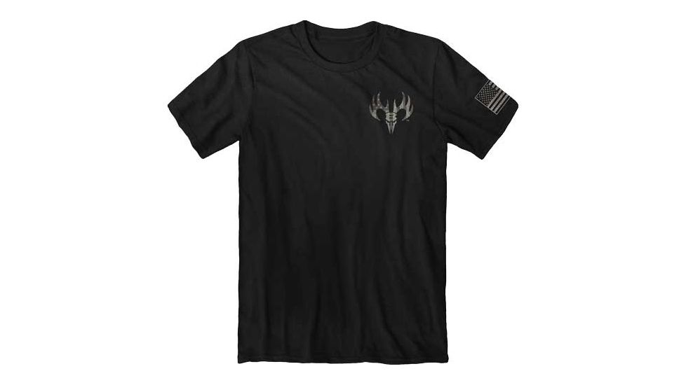 Buck Wear T-shirt ''faith Family Flag Freedom'' Black Med