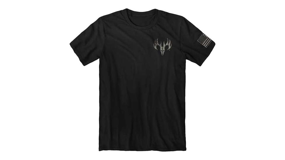 Buck Wear T-shirt ''faith Family Flag Freedom'' Black Xl