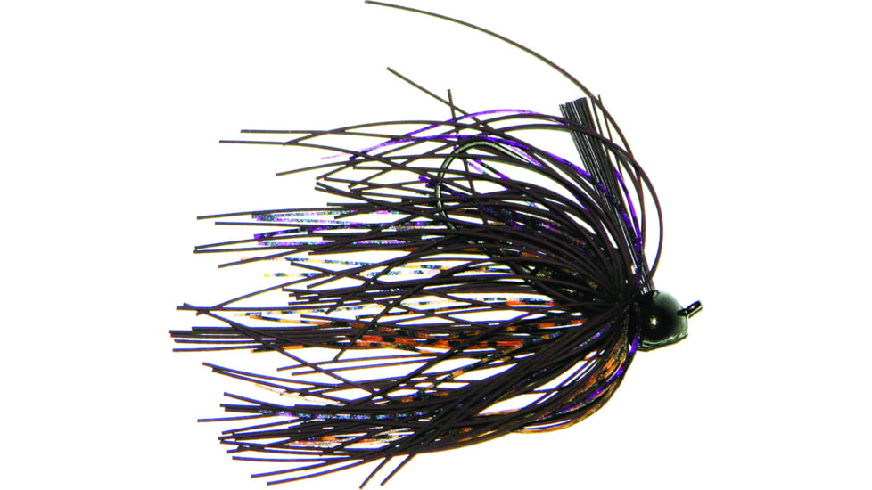 Buckeye Lures Football Mop Jig, 1/2 Oz, Pb&amp;J, BEL-FBMJPBJ12