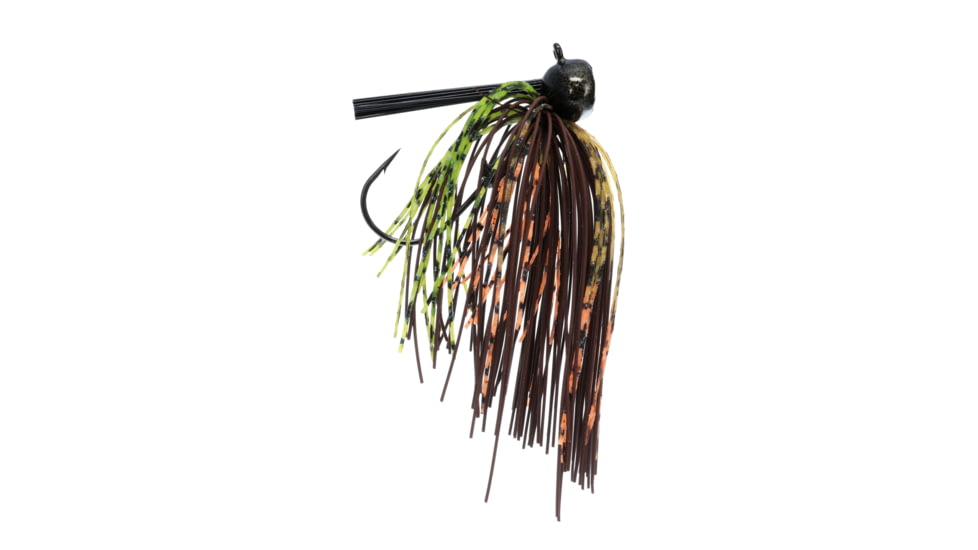 Buckeye Lures Football Mop Jig, 3/4 Oz, Fall Craw, BEL-FBMJFC34