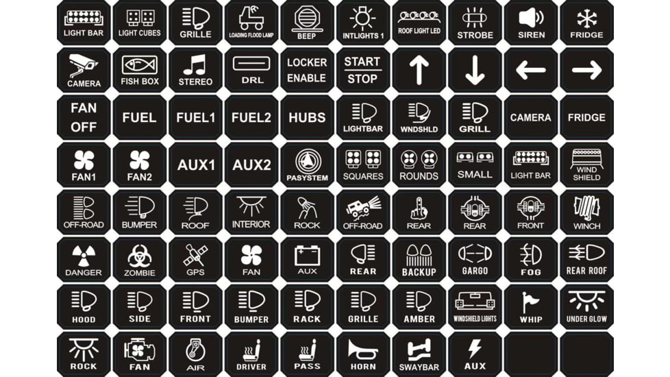 Bulldog Winch 8 Gang Switch Panel System