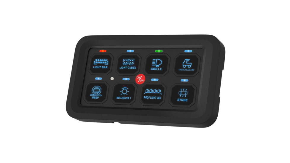 Bulldog Winch 8 Gang Switch Panel System
