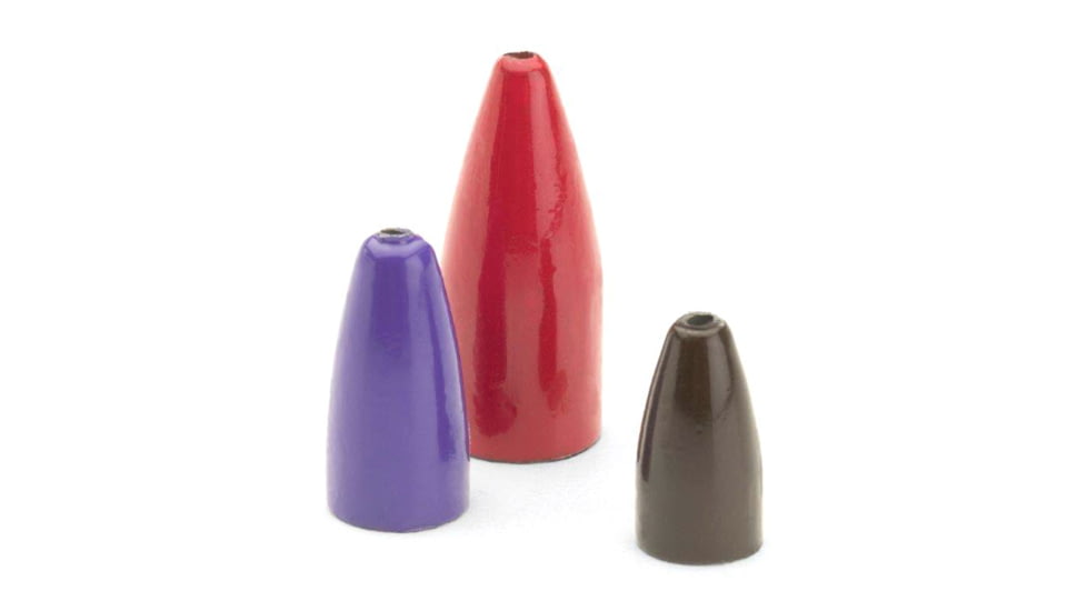 Bullet Weights Painted Bullet Weight, Green Pumpkin, 1/8 oz, BWP18 GRP