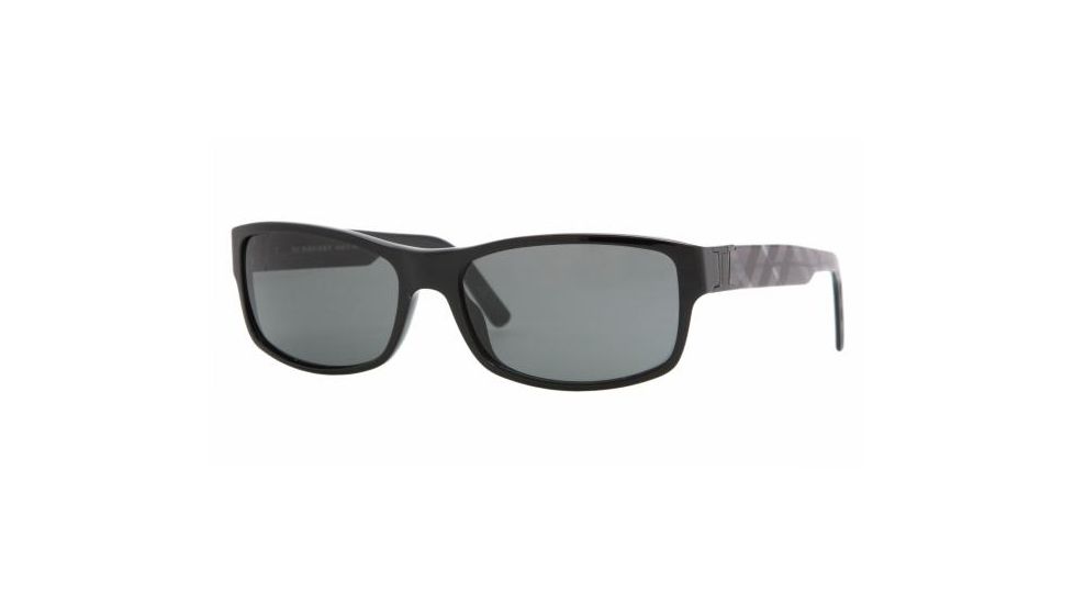 Burberry BE4090 Bifocal Sunglasses - Black Gray Frame / 59 mm Prescription Lenses, 300187-5916