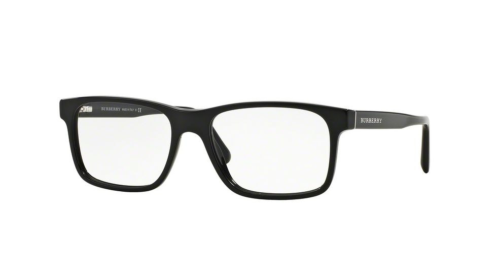 Burberry BE2198 Eyeglass Frames 3001-53 - Black Frame