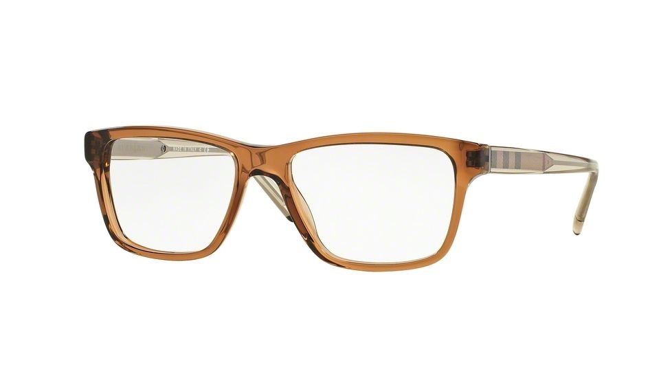 Burberry BE2214 Eyeglass Frames 3567-53 - Brown Frame