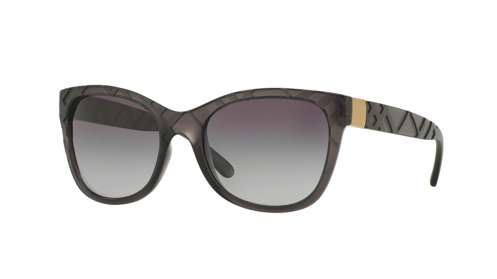 Burberry BE4219 Progressive Prescription Sunglasses BE4219-35818G-56 - Lens Diameter 56 mm, Frame Color Matte Grey