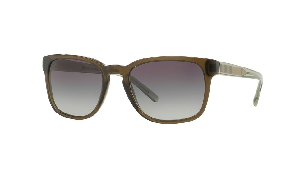 Burberry BE4222 Bifocal Prescription Sunglasses BE4222-30108G-55 - Lens Diameter 55 mm, Frame Color Olive Green