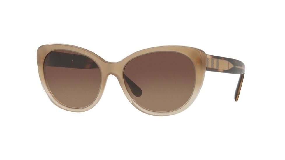 Burberry BE4224 Bifocal Prescription Sunglasses BE4224-335413-56 - Lens Diameter 56 mm, Frame Color Beige Gradient