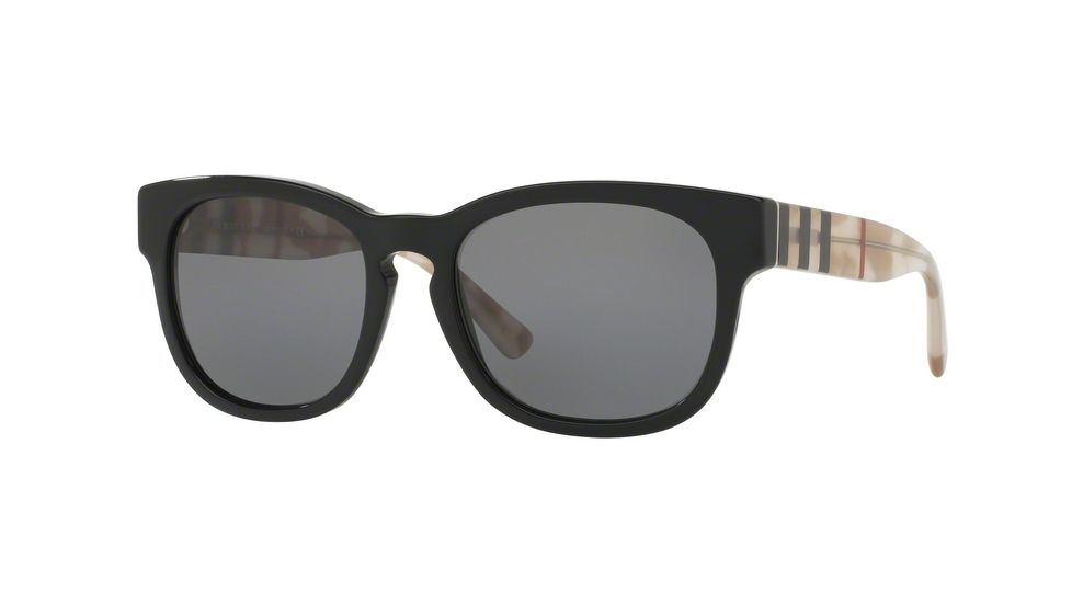 Burberry BE4226 Progressive Prescription Sunglasses BE4226-360081-55 - Lens Diameter 55 mm, Frame Color Black