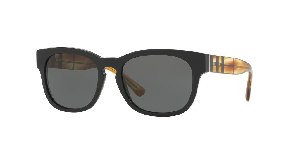 Burberry BE4226 Progressive Prescription Sunglasses BE4226-360487-55 - Lens Diameter 55 mm, Frame Color Black