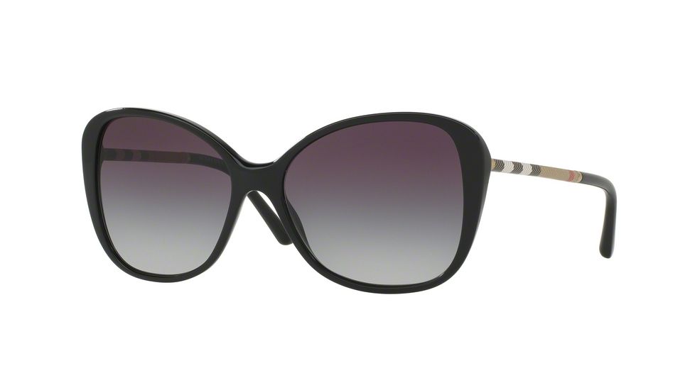 Burberry BE4235Q Progressive Prescription Sunglasses BE4235Q-30018G-57 - Lens Diameter 57 mm, Frame Color Black