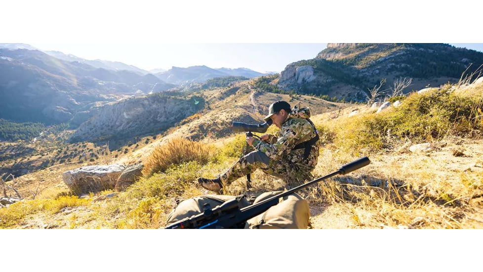 Burris Signature HD 20-60x85mm Spotting Scope, Green/Gray, 300103