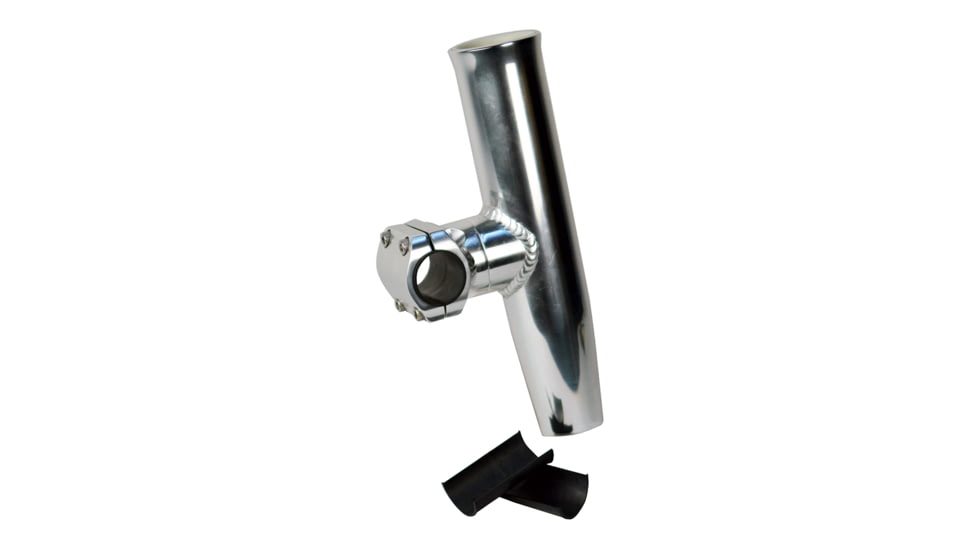 C.E. Smith Adjustable Mid Mount Rod Holder Aluminum 7/8in or 1in w/Sleeve &amp; Hex Key, 53770