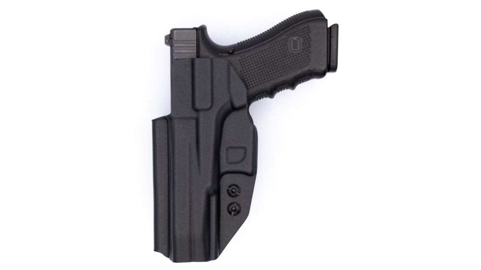 C&amp;G Holsters IWB Covert Holster Alpha Glock 17/22/47, Left Hand, Black, 718-100
