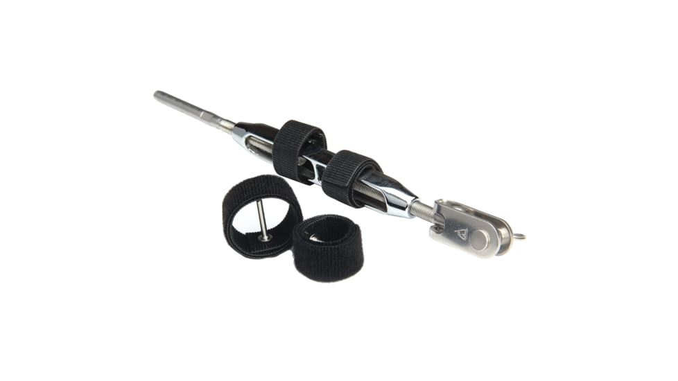 C. Sherman Johnson Wrap Pins Velcro Pin Locking Devices for Open Body Turnbuckles 7/16" &amp; 1/2" - 2-Pack 75408