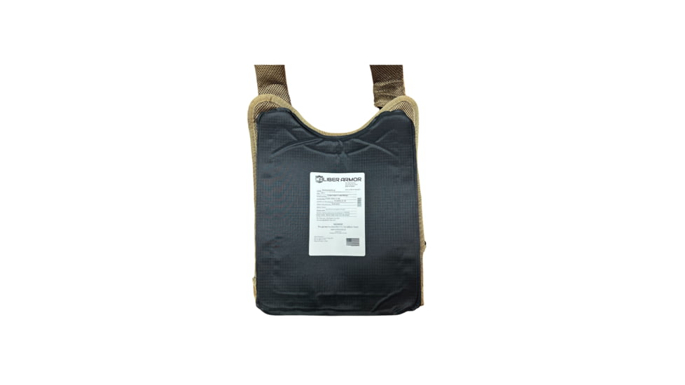 Caliber Armor CaliberX Level IIIA UHMWPE/Para Aramid Armor Plate for MOPC Carrier, No Side Panels, 19-CALX-MOPC-PANELS