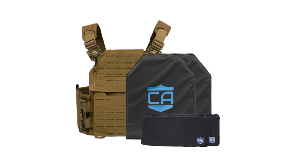 Caliber Armor CaliberX Soft IIIA/HG2 Recon Complete Plate Carrier Package - Side Panels