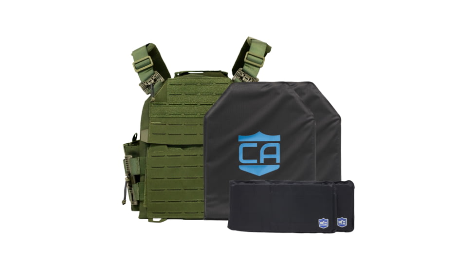 Caliber Armor CaliberX Soft IIIA/HG2 Recon Complete Plate Carrier Package - Side Panels