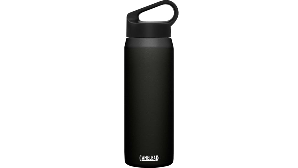 CamelBak Carry Cap Insulated Stainless Steel Water Bottle, Black, 25oz, 2810001075