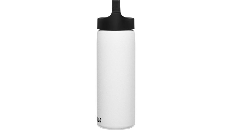 CamelBak Carry Cap Bottle, Insulated Stainless Steel, 20 oz, White, 20oz, 2367101060