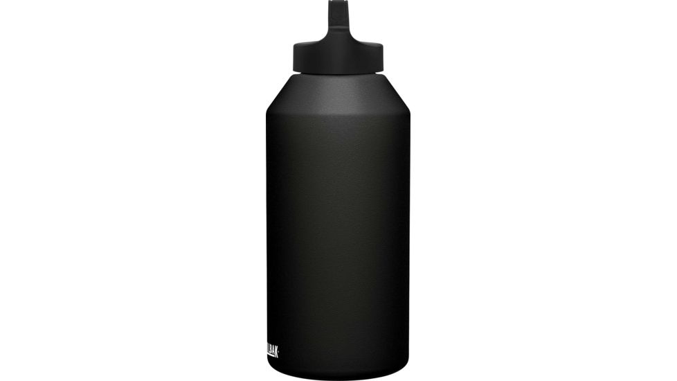 CamelBak Carry Cap Bottle, Insulated Stainless Steel, 64 oz, Black, 64oz, 2369001019