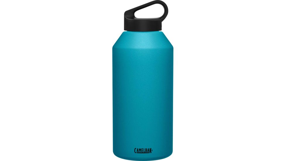 CamelBak Carry Cap Bottle, Insulated Stainless Steel, 64 oz, Larkspur, 64oz, 2369401019