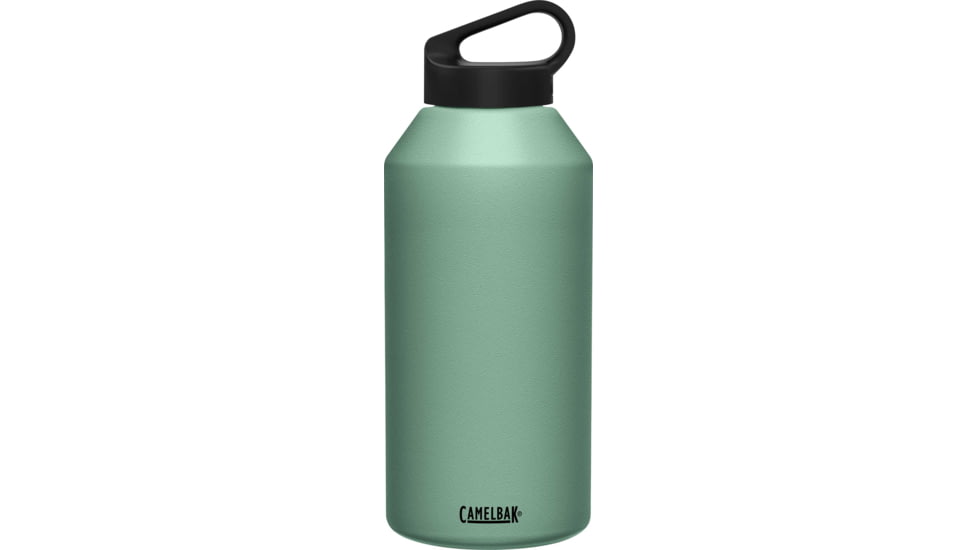 CamelBak Carry Cap Bottle, Insulated Stainless Steel, 64 oz, Moss, 64oz, 2369301019
