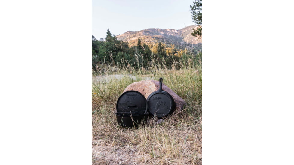 Camp Chef National Parks Cast Iron Set, Black, CBOX100