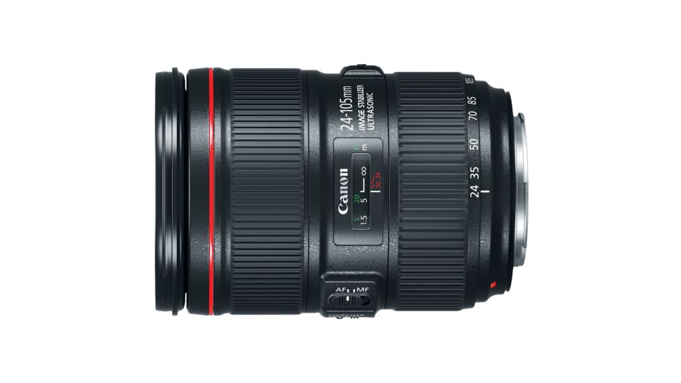 Canon EF 24-105mm f/4L IS II USM Standard Zoom Lens, Black 1380C002