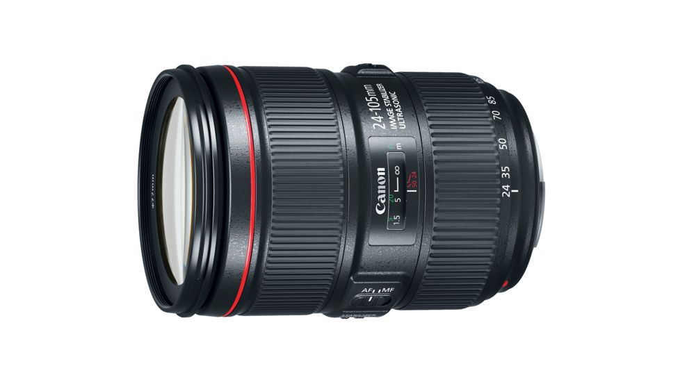 Canon EF 24-105mm f/4L IS II USM Standard Zoom Lens, Black 1380C002