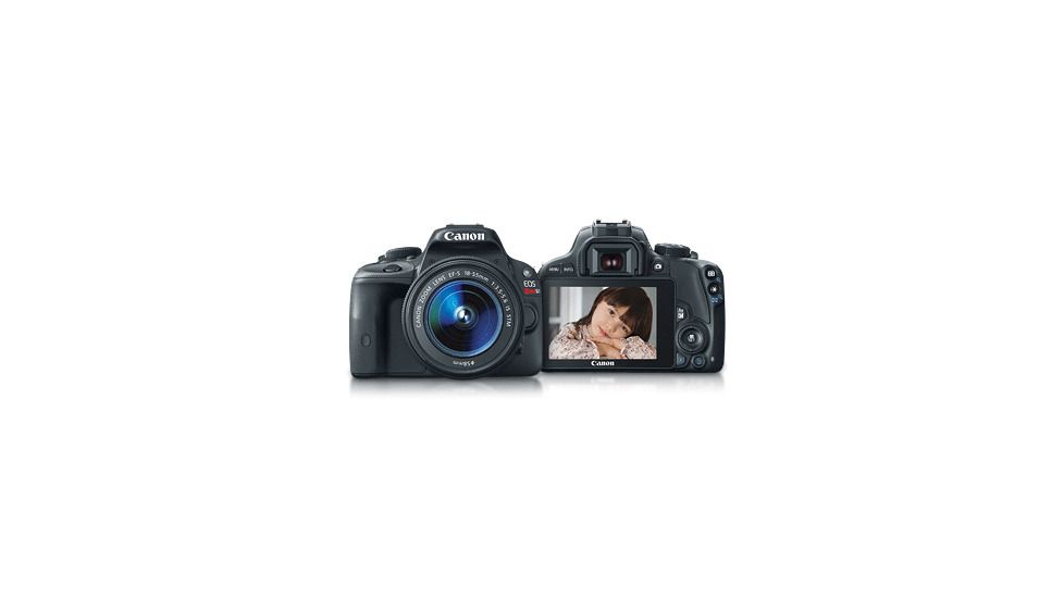Canon EOS Rebel SL1 18-55mm IS STM Kit - Body &amp; Lens, Black 8575B003