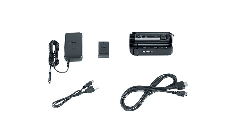 Canon Vixia Hf R800 A Kit Camcorder, Black 1960C002