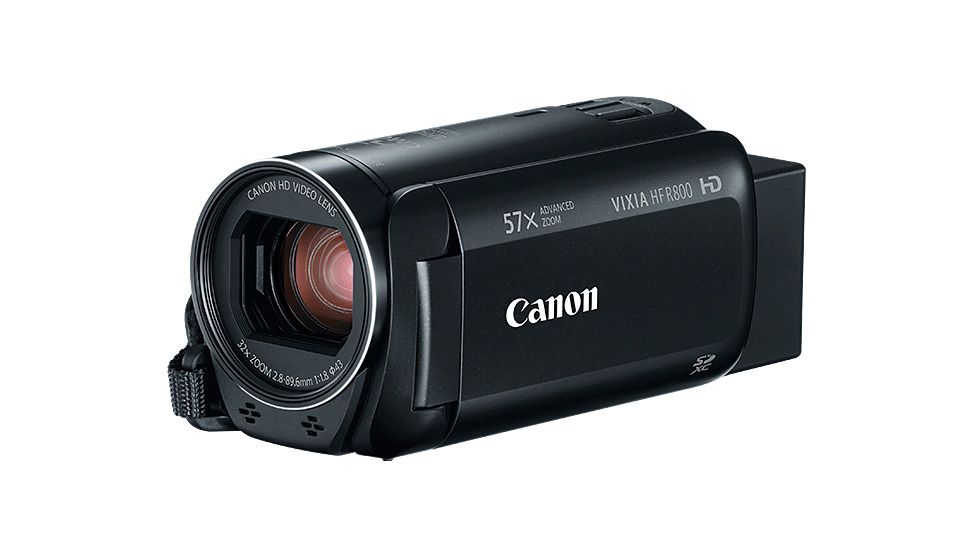 Canon Vixia Hf R800 A Kit Camcorder, Black 1960C002