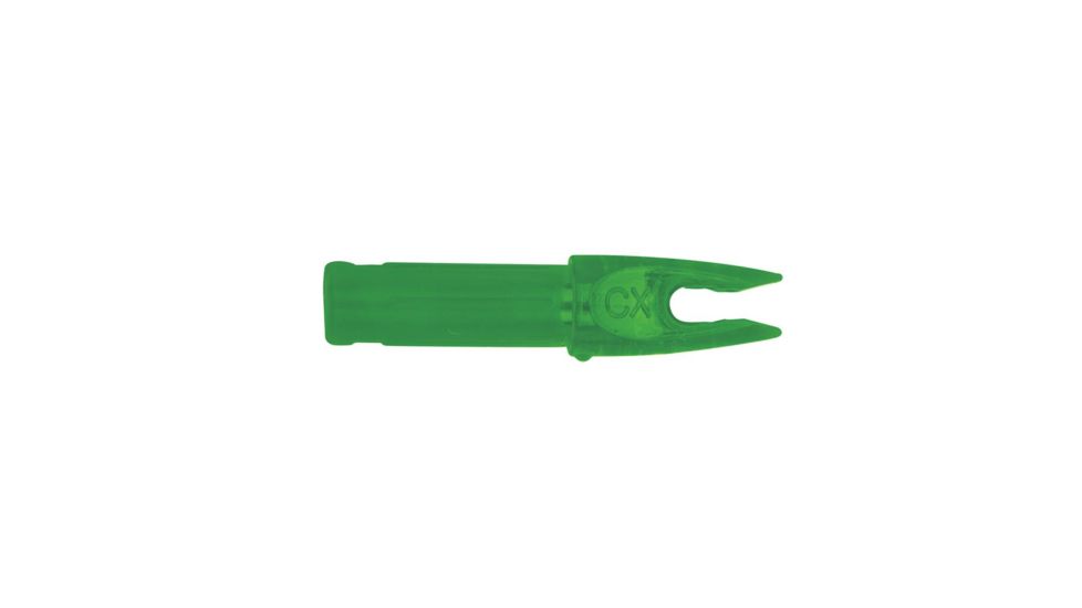 Carbon Express TCX Nock, Green .203 12 pk. 50259