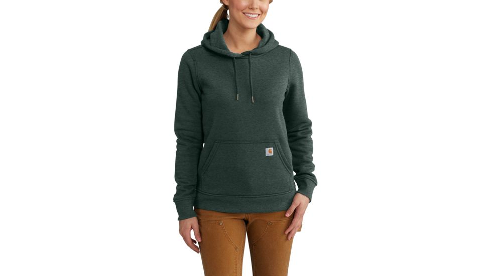 Carhartt Clarksburg Pullover Sweatshirt for Womens, Canopy Green Heather, Small/Regular 102790-341-REG-S