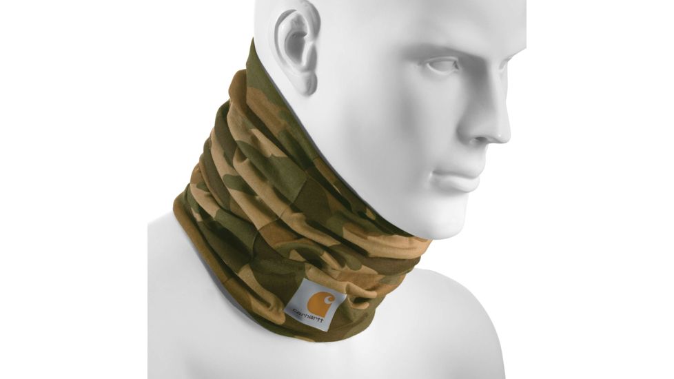 Carhartt Force Burnett Multi Gaiter for Mens, Rugged Khaki Camo, One Size Fits All 102009-294-OFA