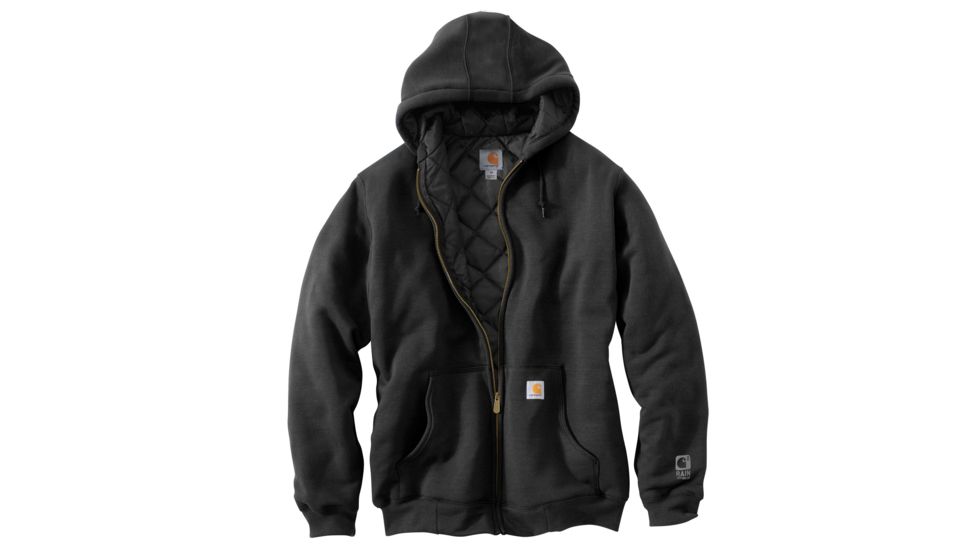 Carhartt Rain Defender Avondale M3 Season Sweatshirt for Mens, Black, Medium/Regular 100631-001-REG-M