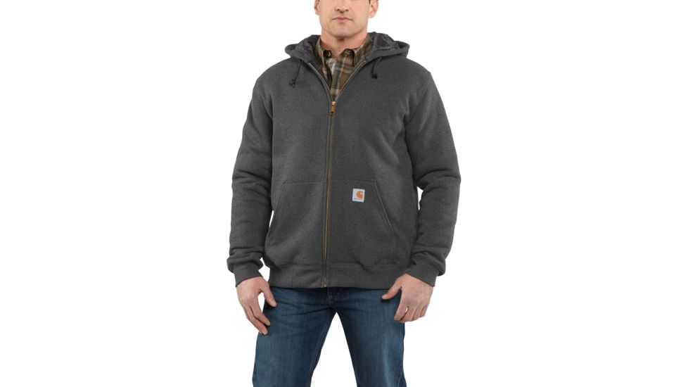 Carhartt Rain Defender Avondale M3 Season Sweatshirt for Mens, Charcoal Heather, Medium/Regular 100631-021-REG-M
